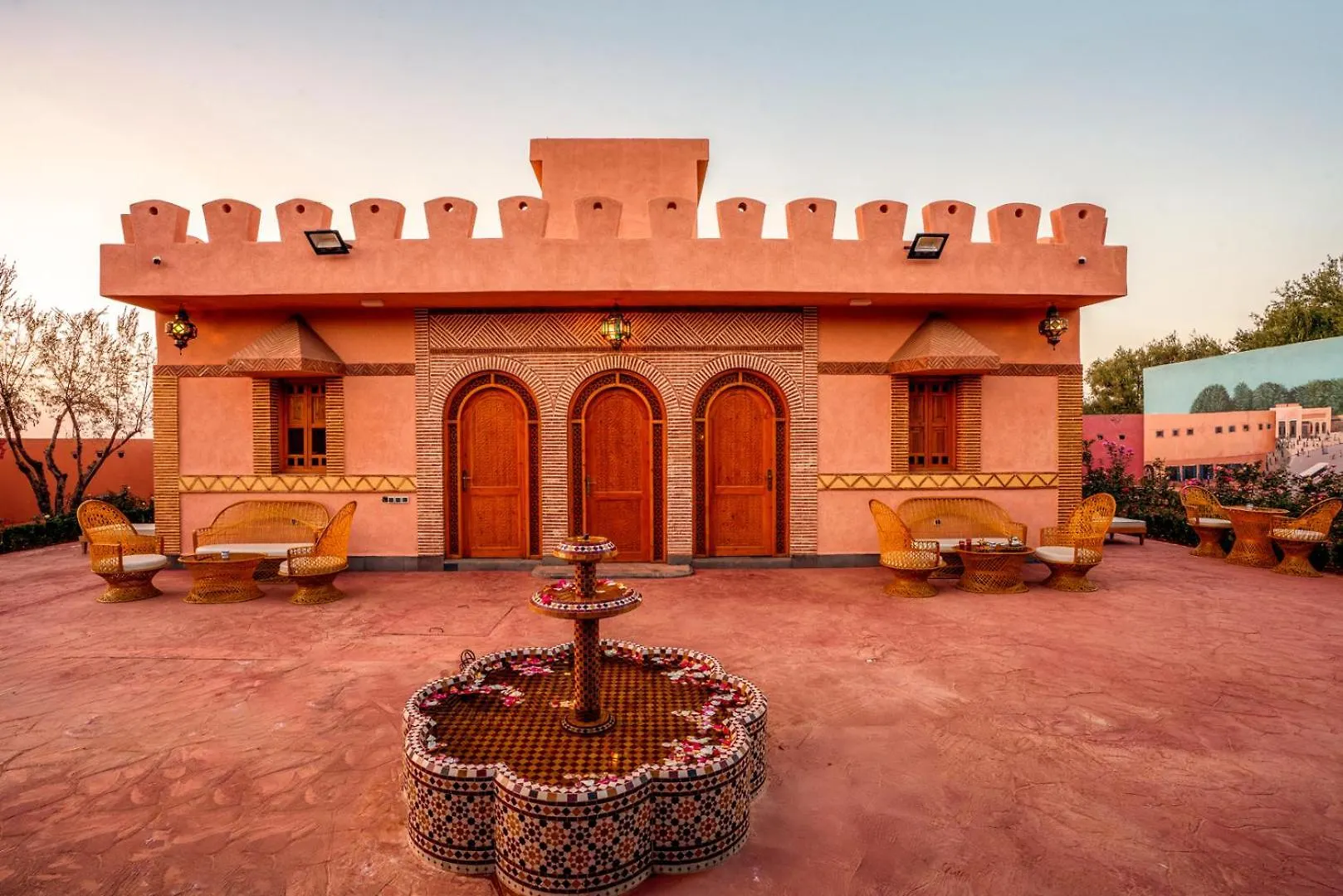 Atlas Castle Marrakech Marrakesz Maroko