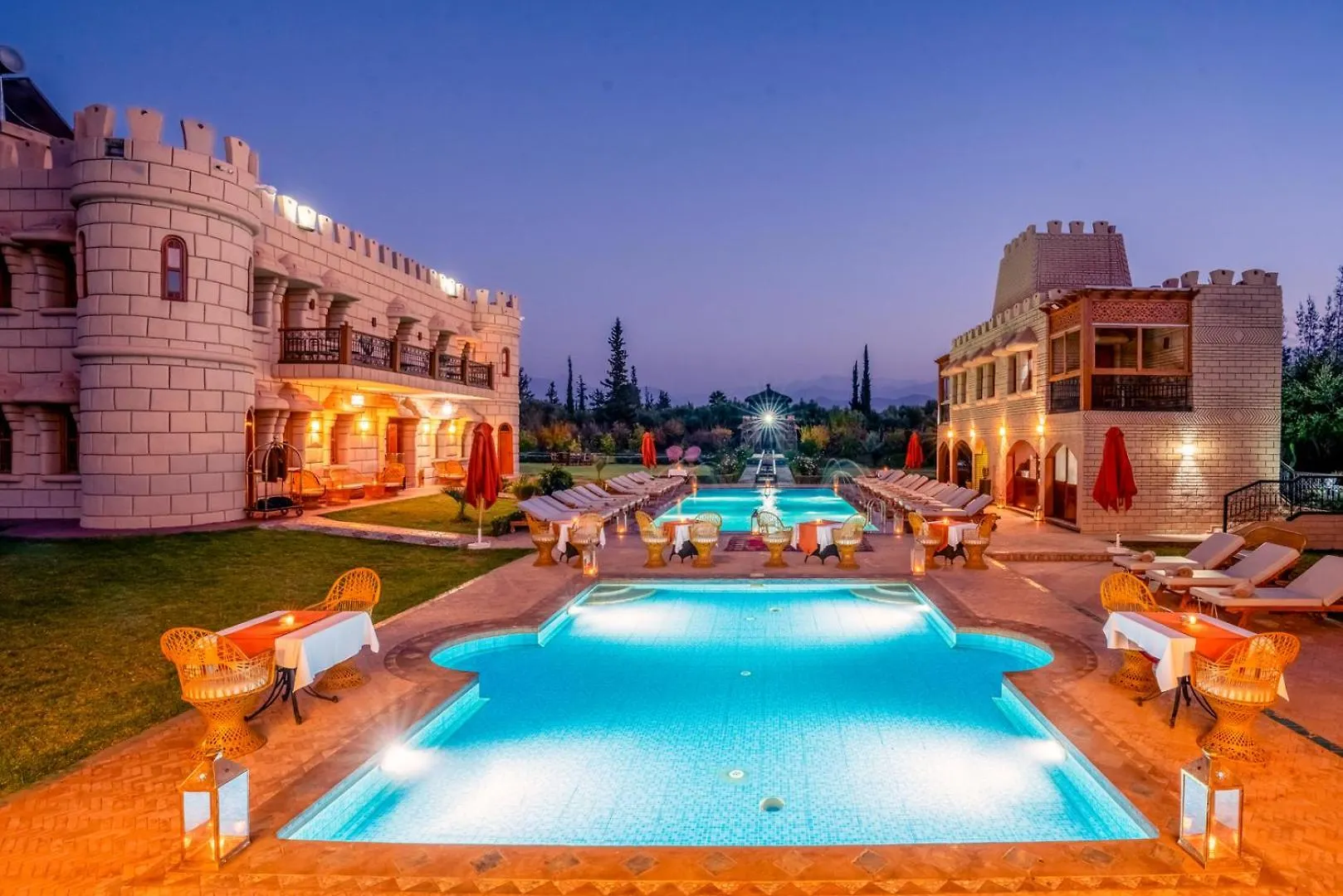 Atlas Castle Marrakech Marrakesz Maroko